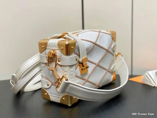 AAA Pruses Bags Trunk Side VUITTON PM-18*12.5*8CM LOUIS 0718